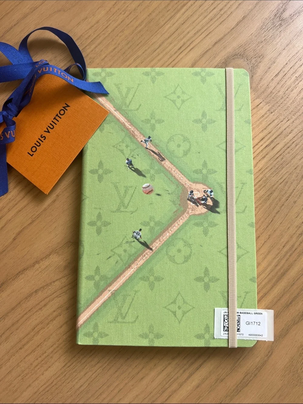 NEW Louis Vuitton Jane Notebook Baseball Field ⚾️